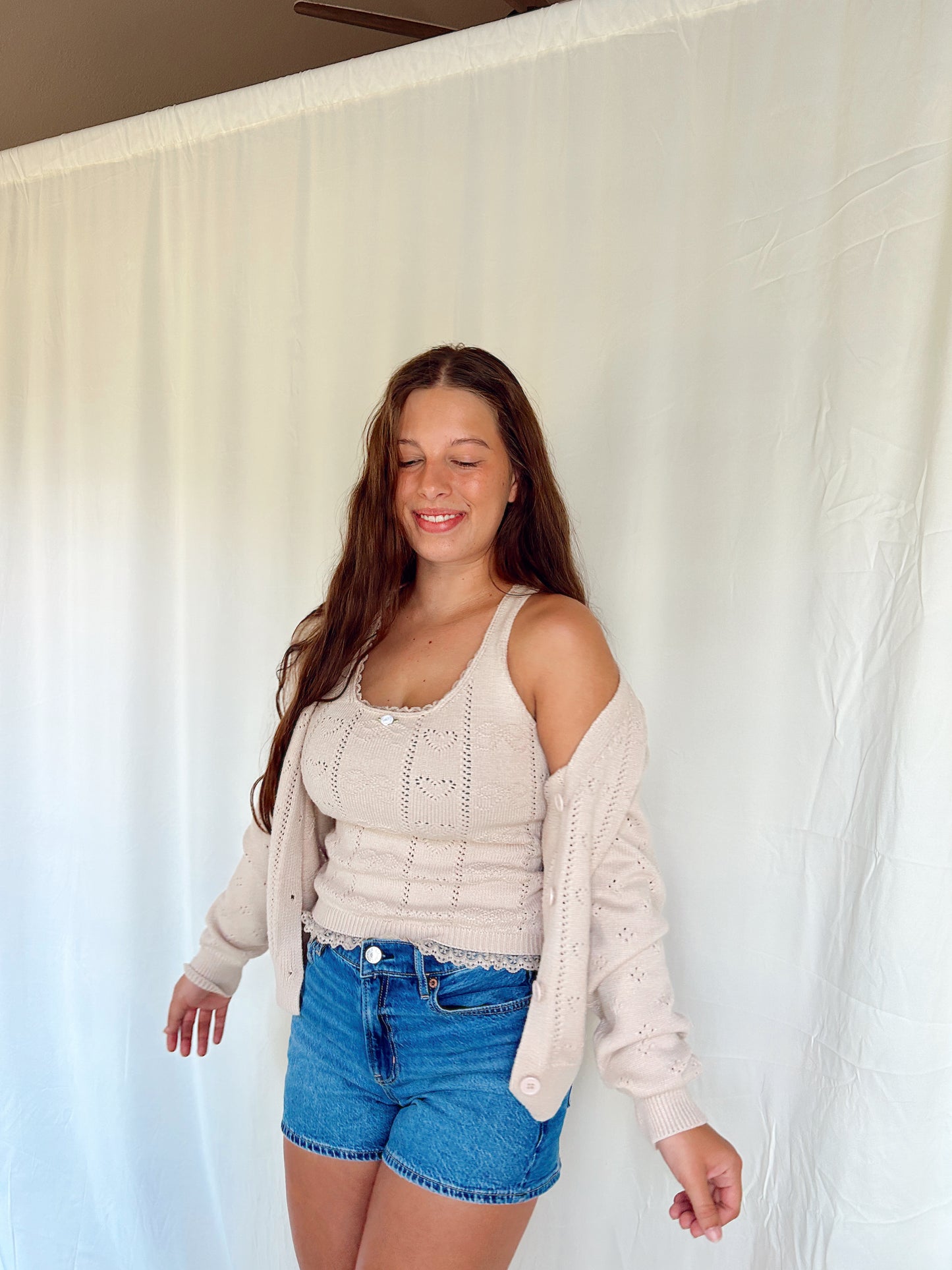 SWEETHEART CORE CARDIGAN SET