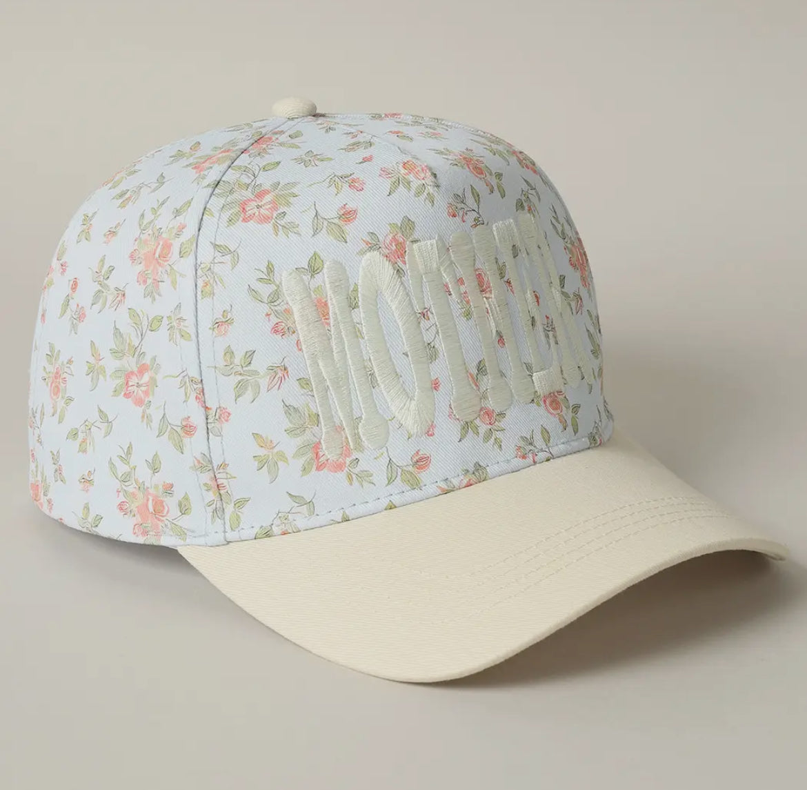 MOTHER EMBROIDERED FLORAL HAT