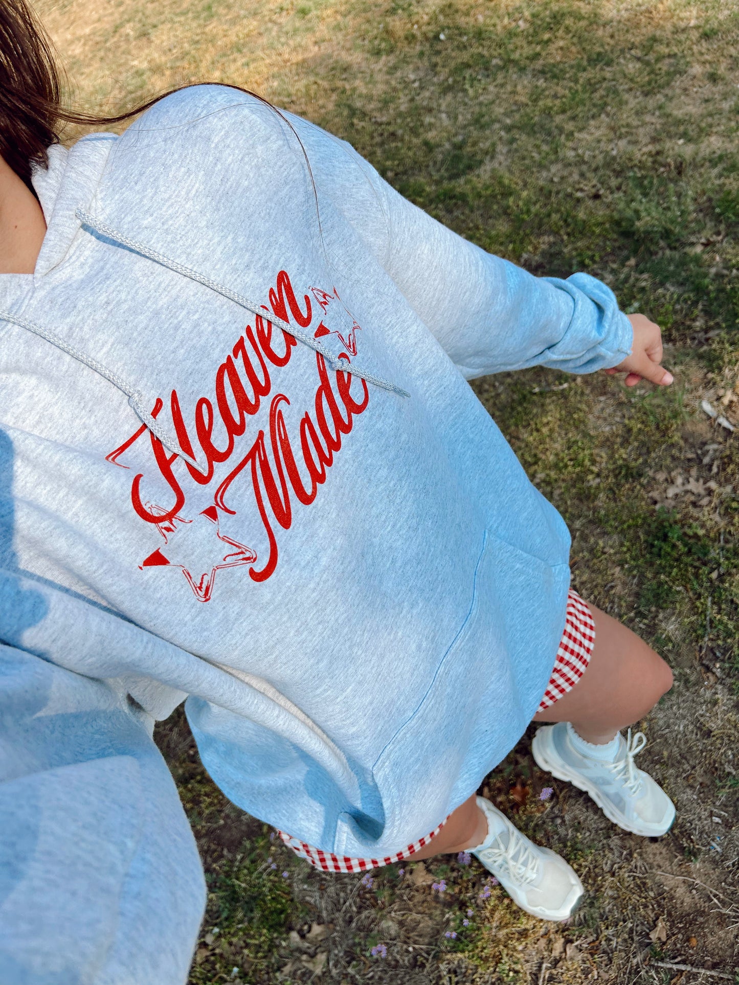 HEAVEN MADE STAR ASH HOODIE