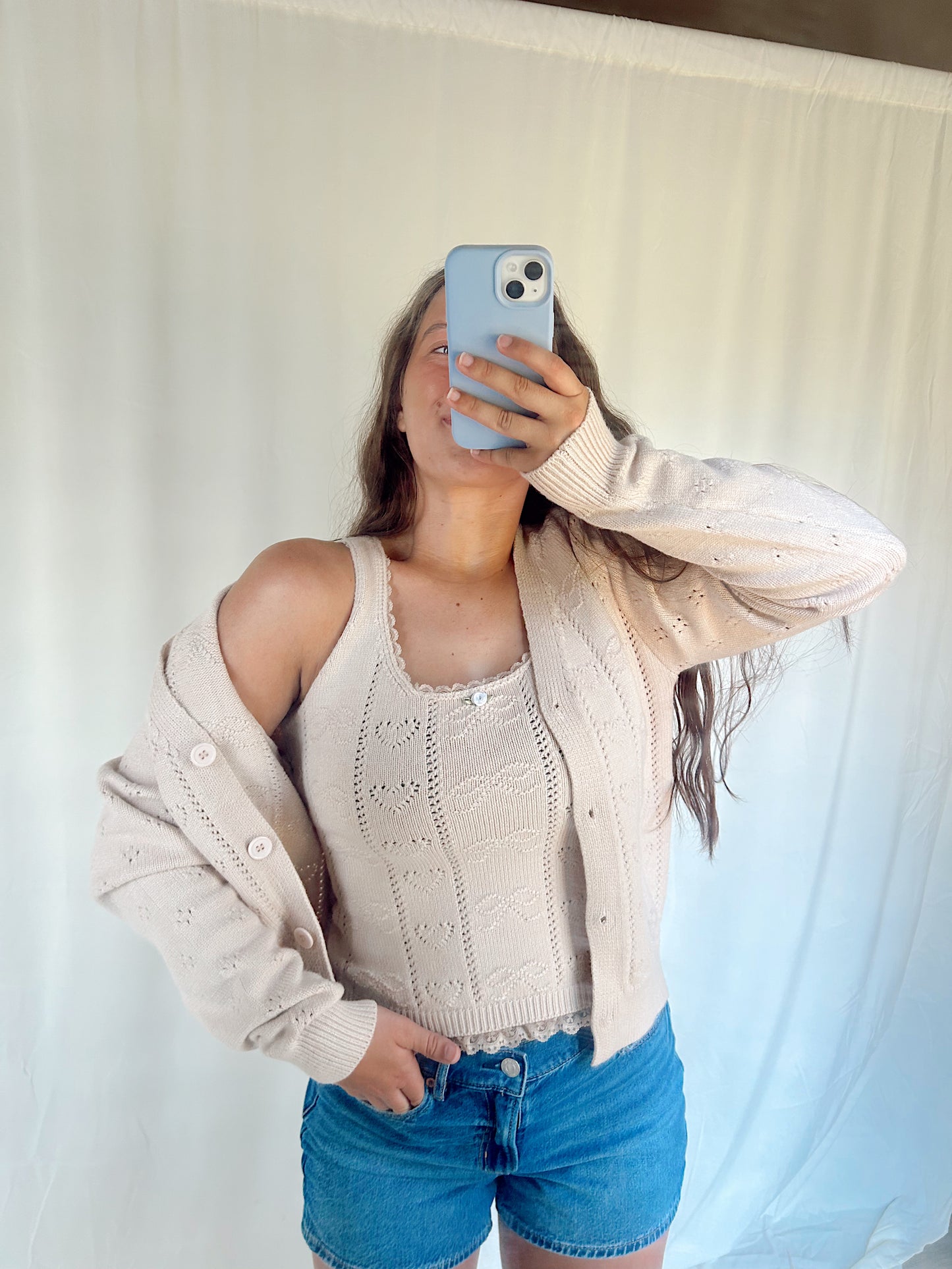 SWEETHEART CORE CARDIGAN SET