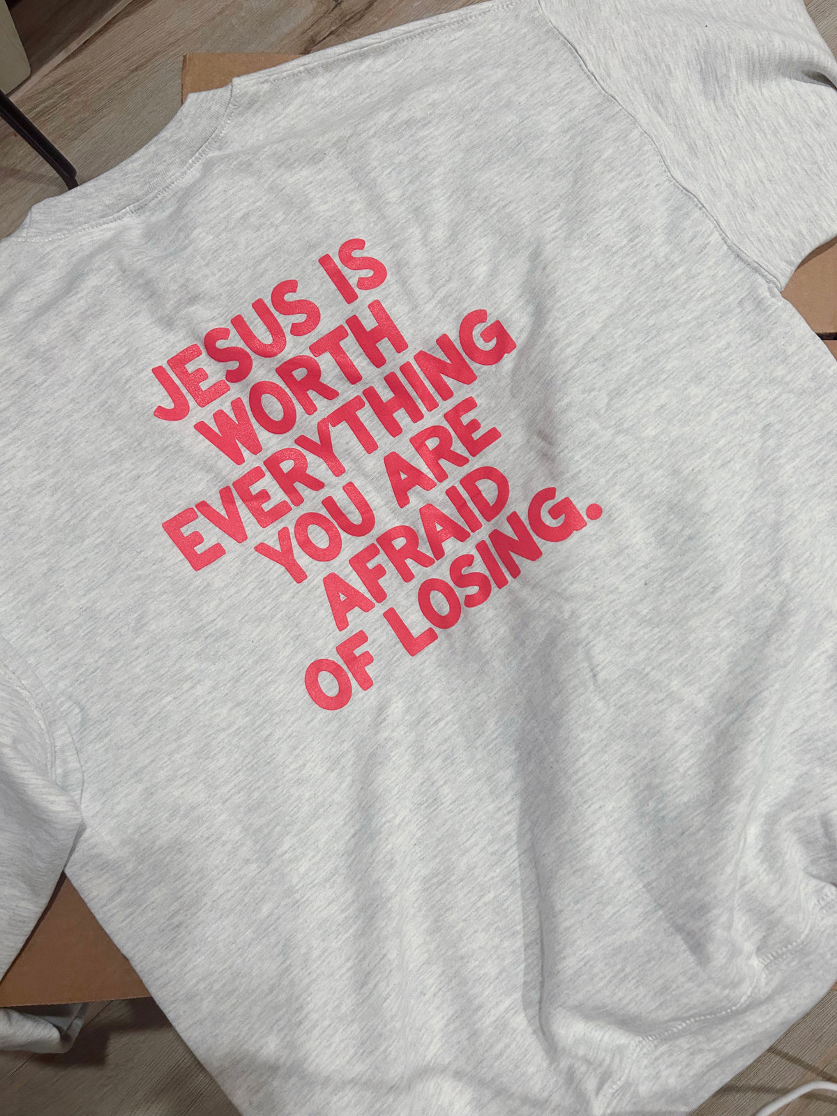 JESUS OVER EVERYTHING CREWNECK