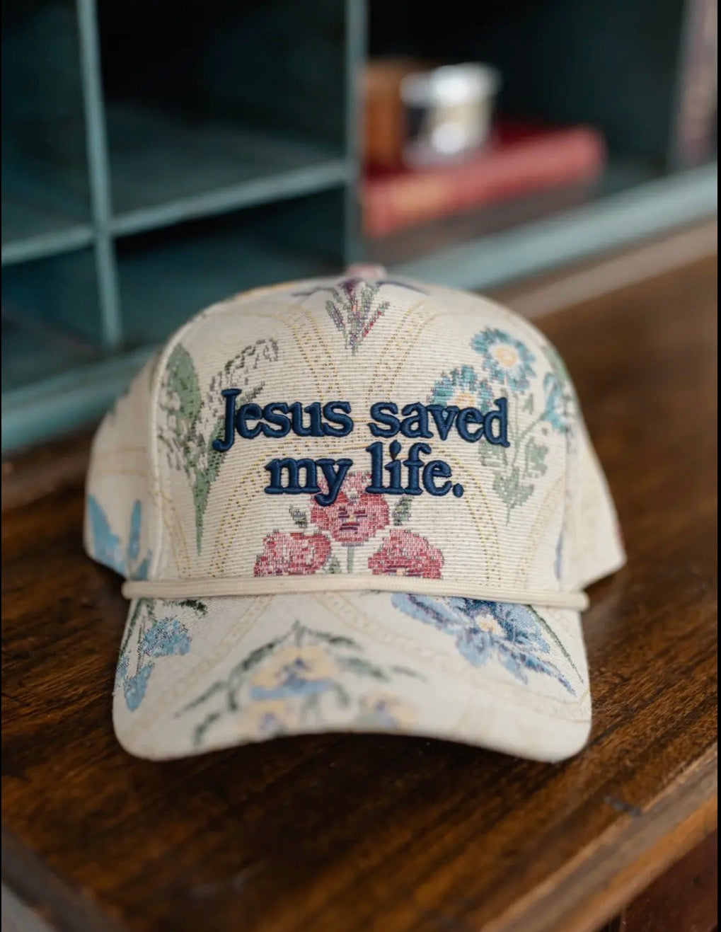 JESUS SAVED MY LIFE HAT (PREORDER)
