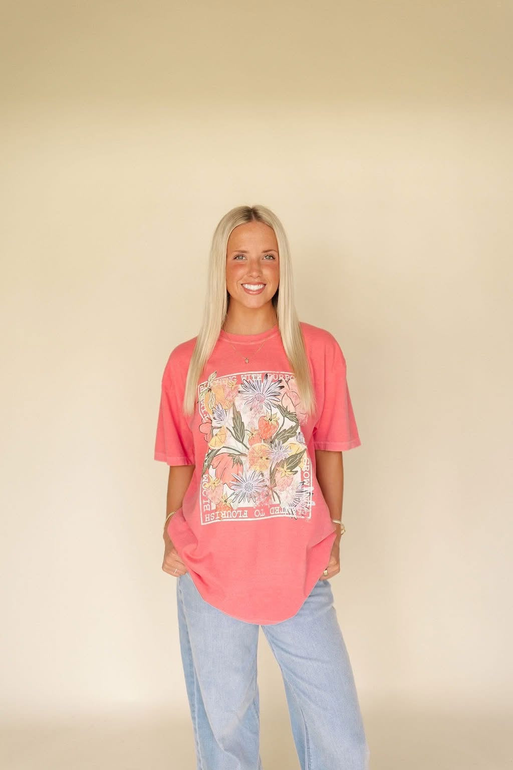 BLOOM WITH PURPOSE TEE (PREORDER)
