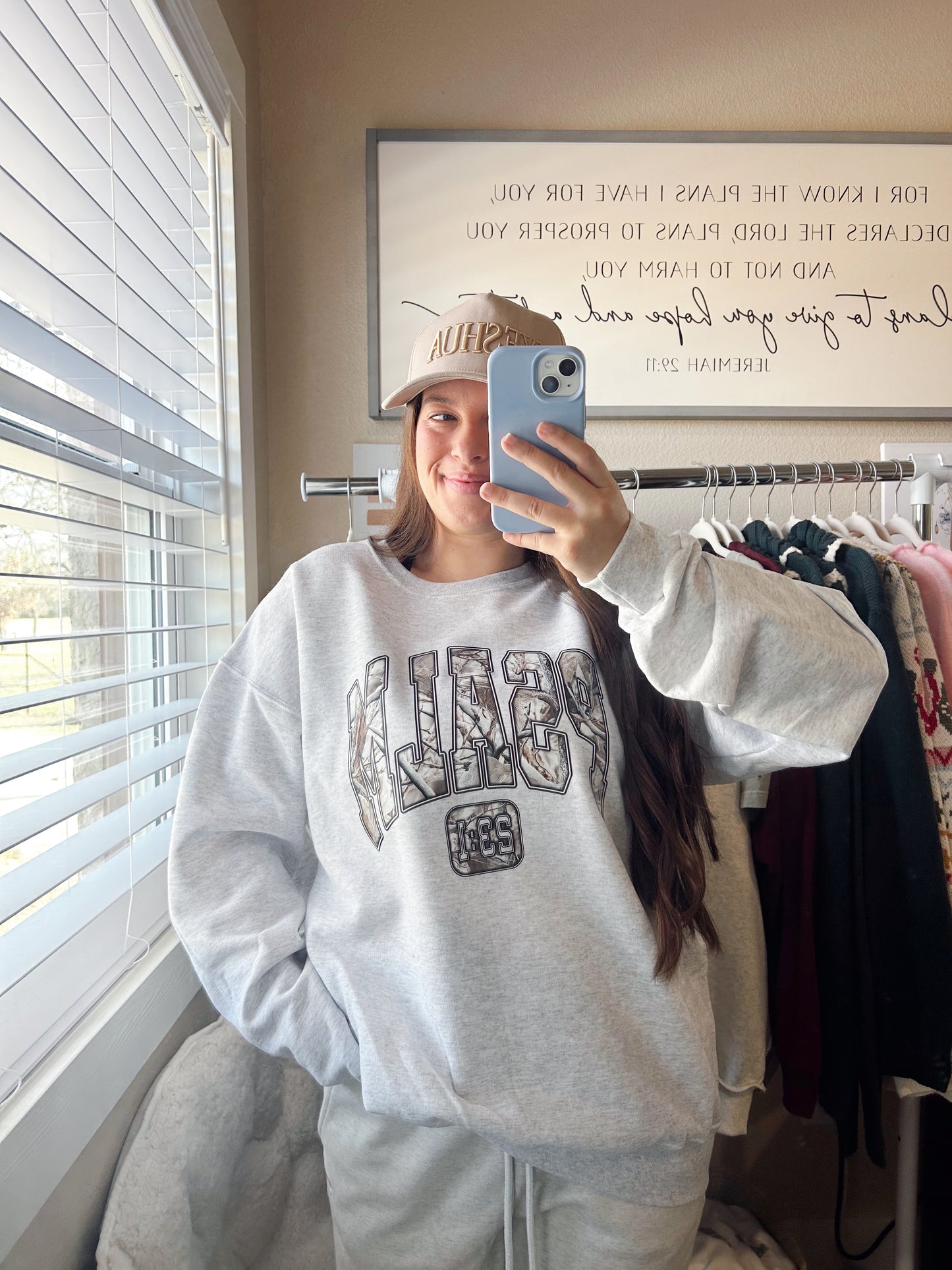 (PREORDER) PSALM 23:1 CAMO SWEATSHIRT