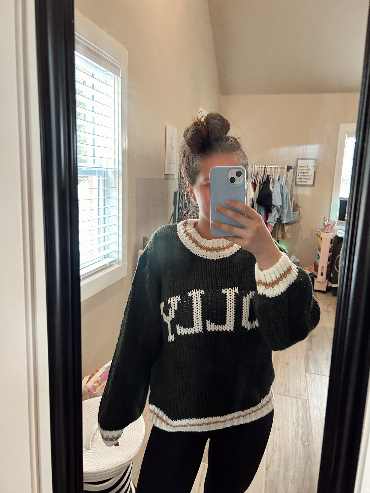 Jolly Knit Forest Green Sweater