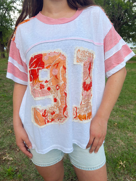 PATCH PLAY JERSEY TOP