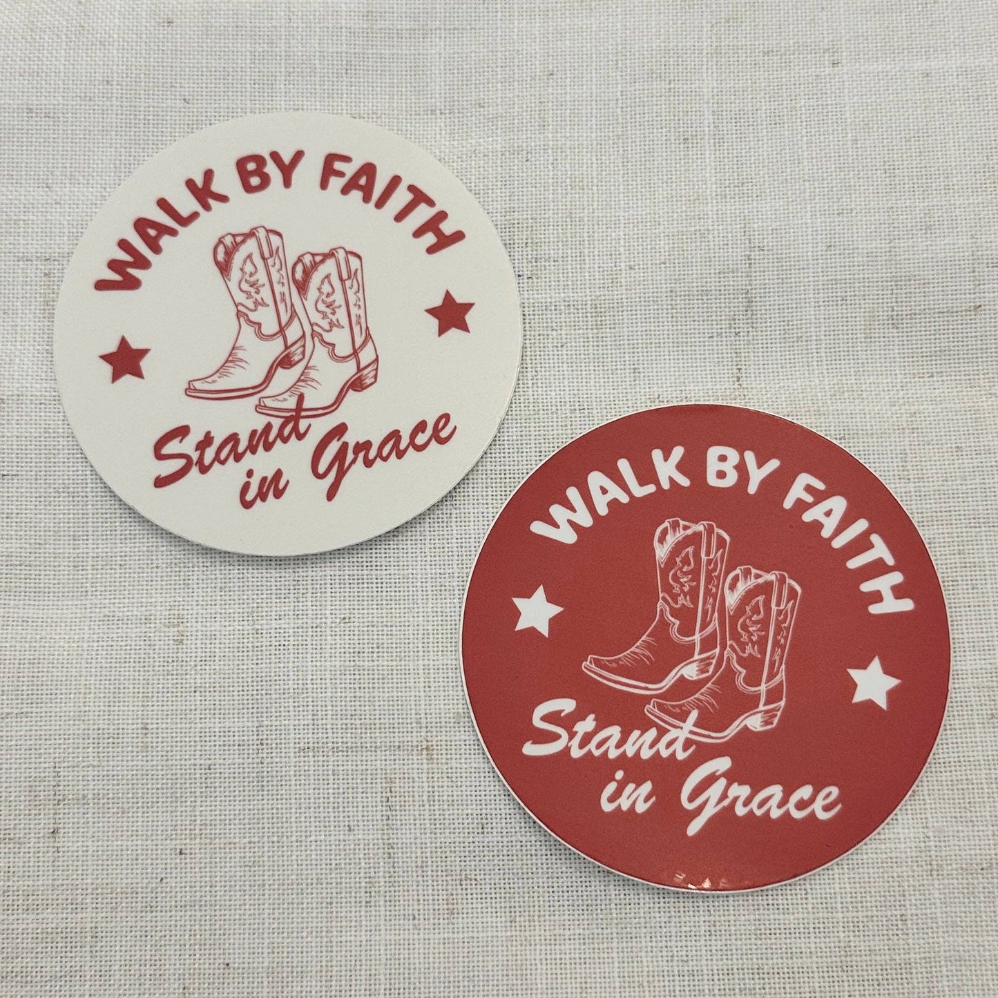 WALK BY FAITH STICKER