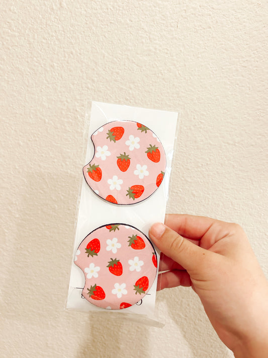 STRAWBERRY CAR COASTER