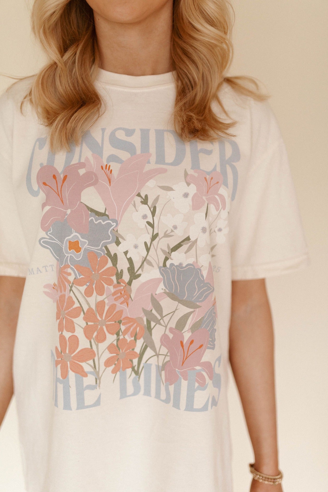 (PREORDER) CONSIDER THE LILIES TEE