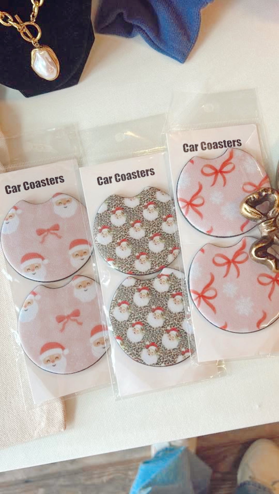 CHRISTMAS CAR COASTER