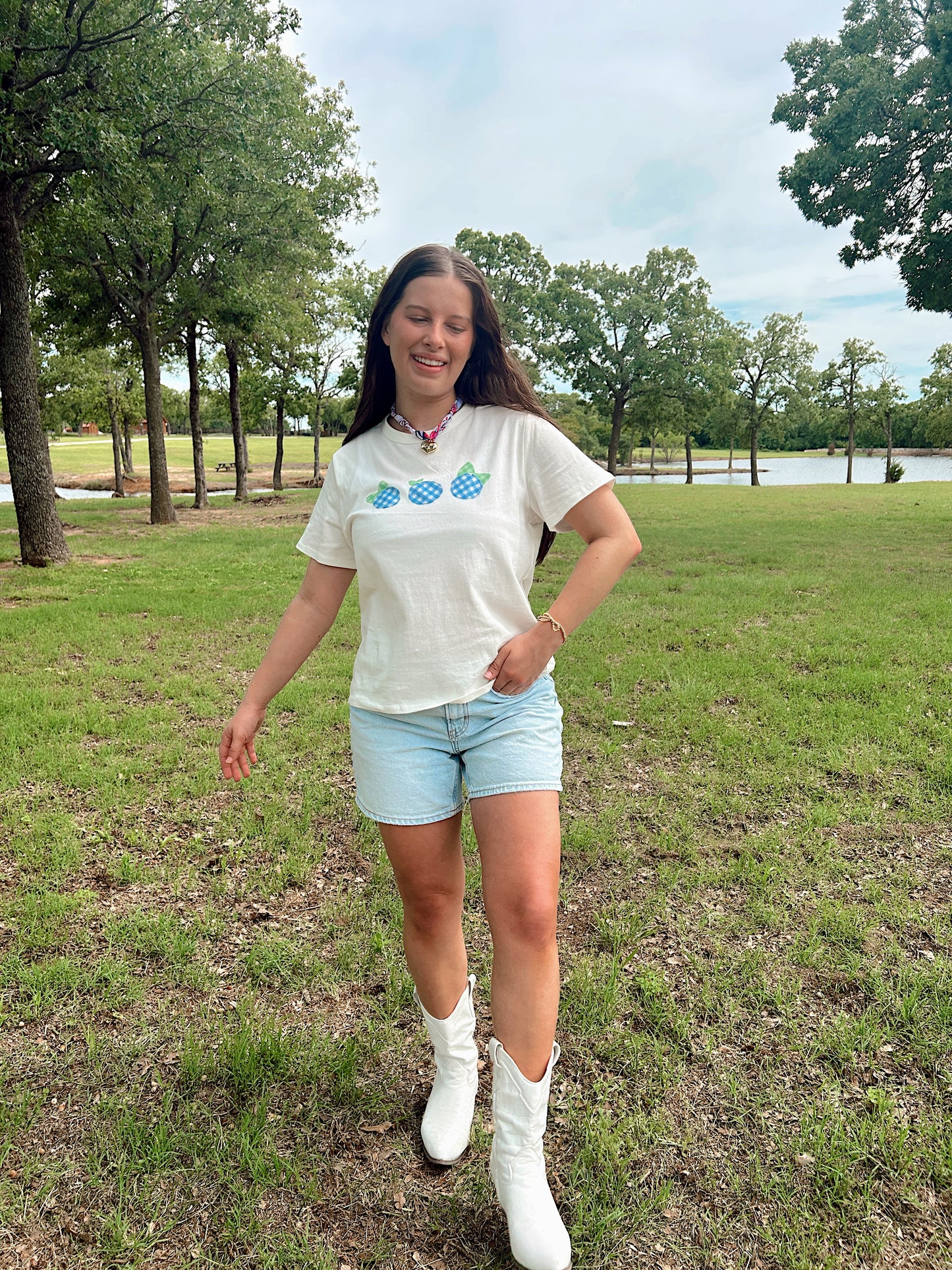BLUEBERRY PATCH TOP