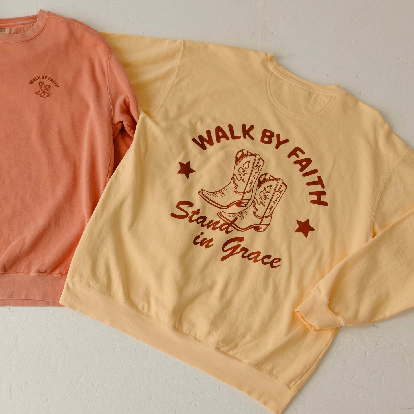 WALK BY FAITH CREWNECK