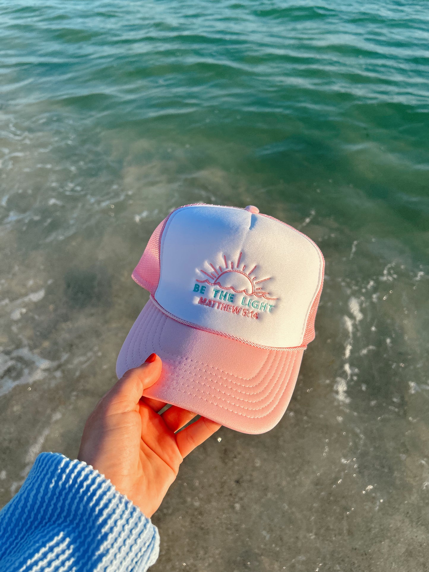 Be The Light Trucker Hat