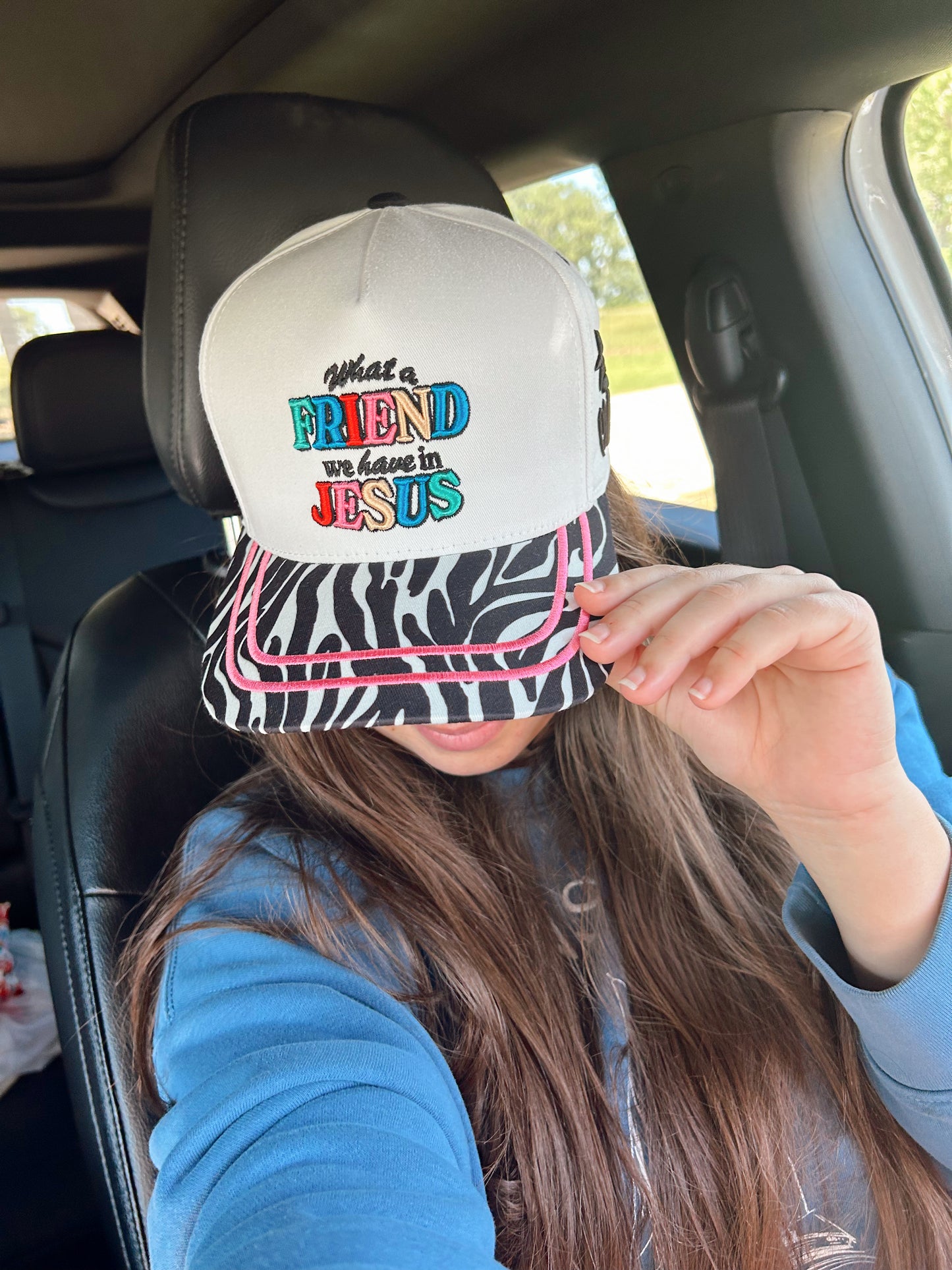 FRIEND IN JESUS HAT