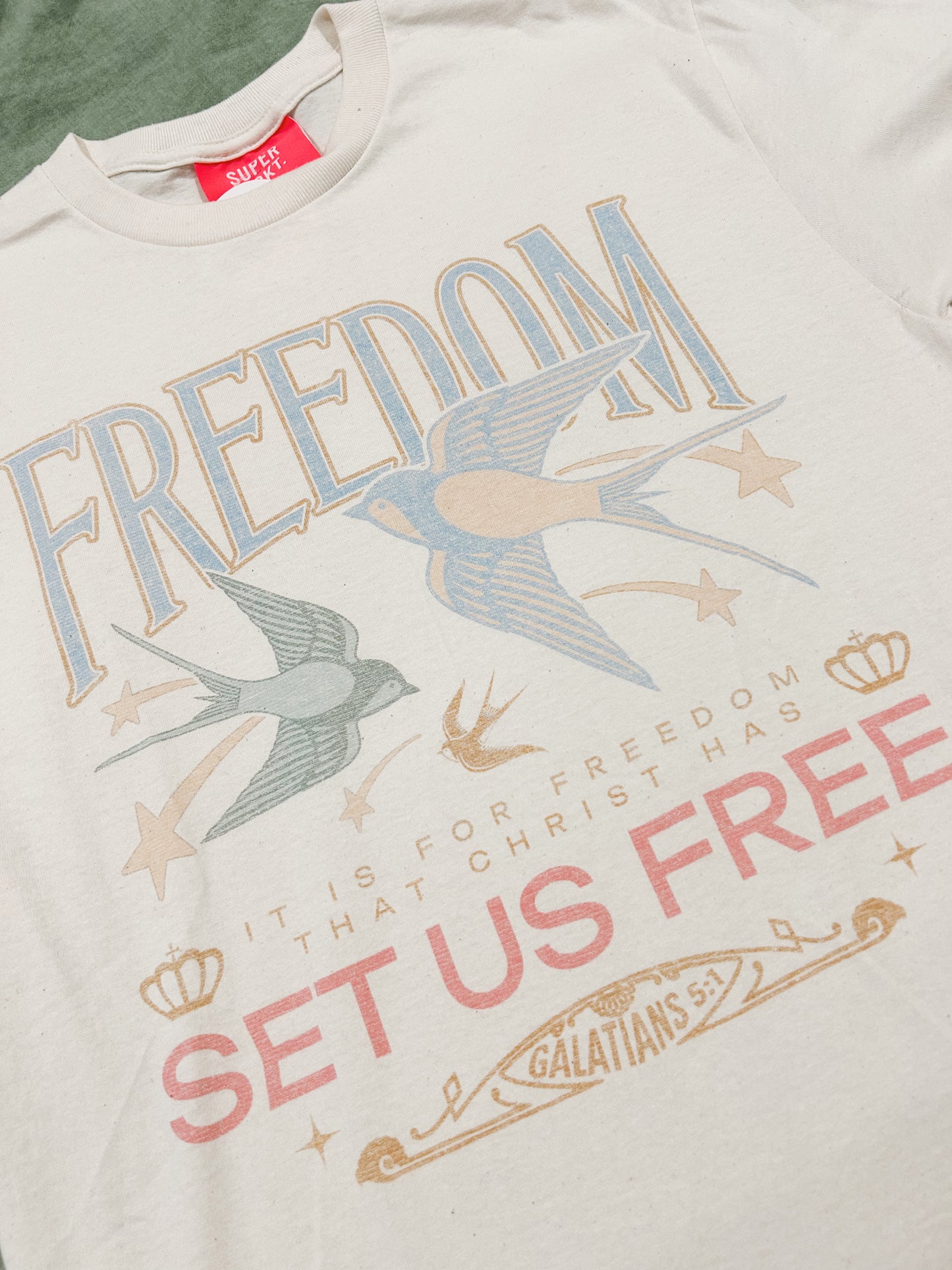 FREEDOM OVERSIZED TEE