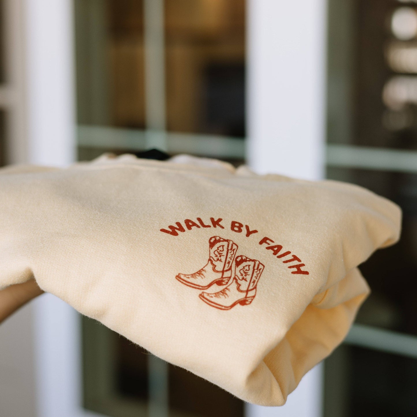 WALK BY FAITH CREWNECK