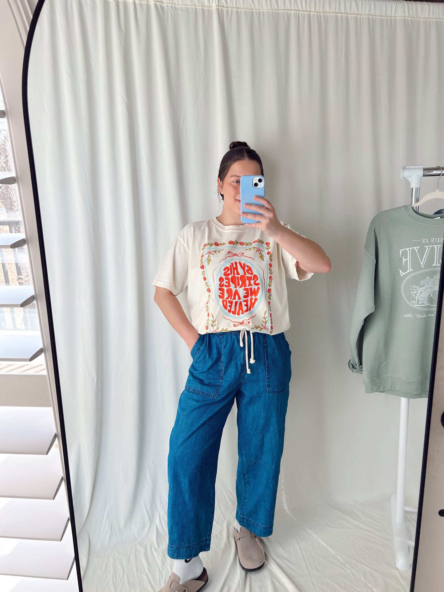 BY HIS STRIPES WE ARE HEALED TEE