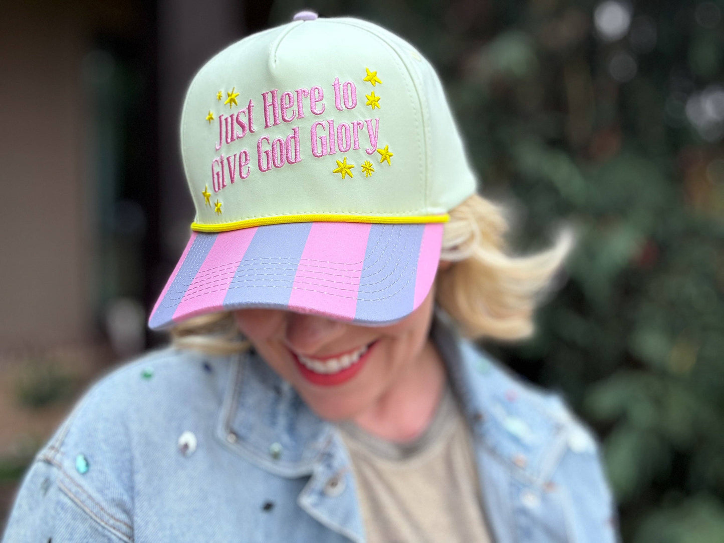 GIVE GOD GLORY HAT l