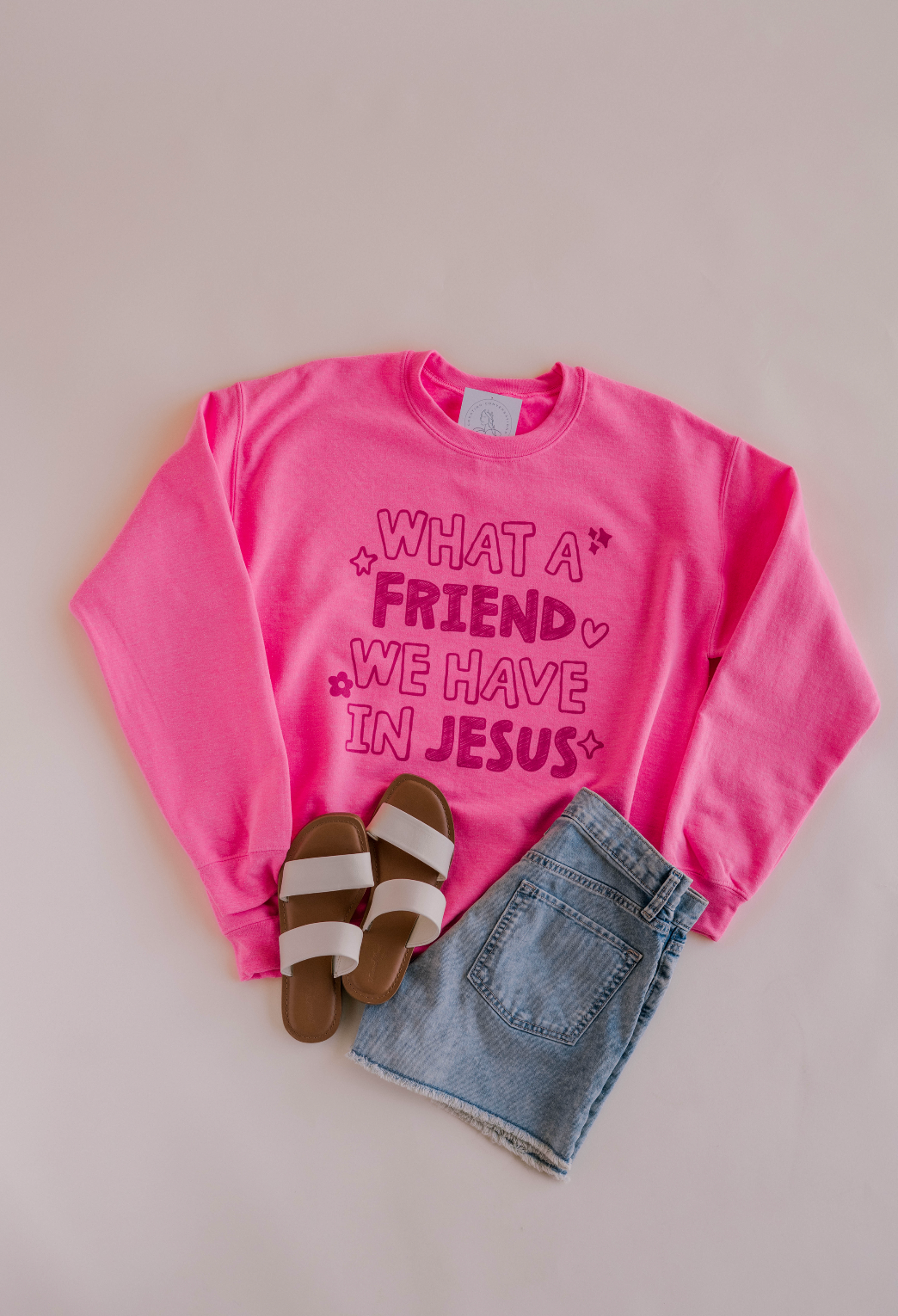 WHAT A FRIEND IN JESUS PULLOVER