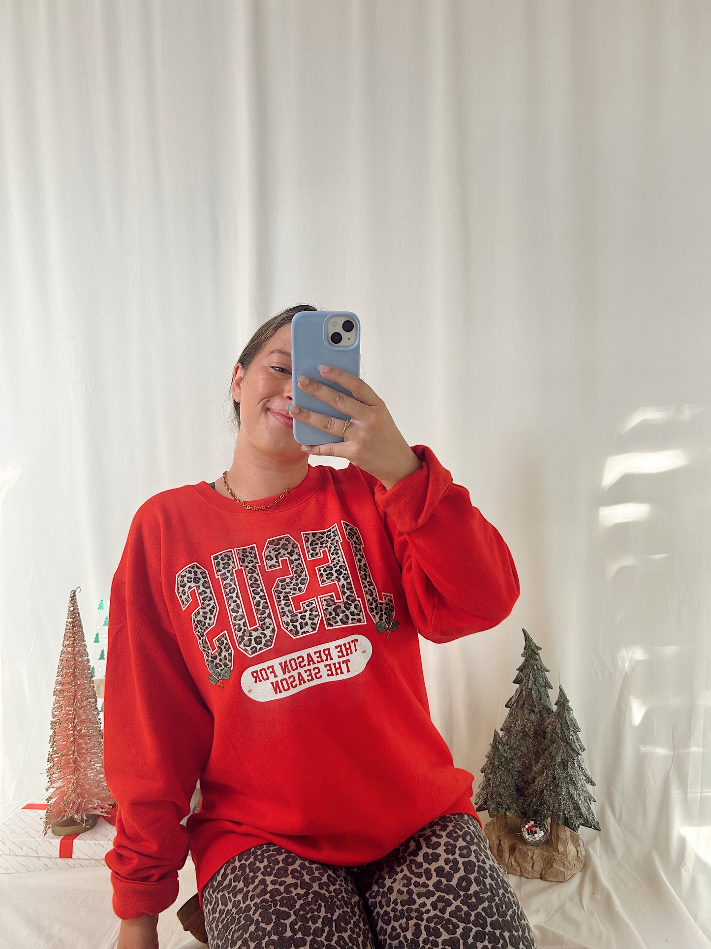 JESUS IS THE REASON SWEATSHIRT