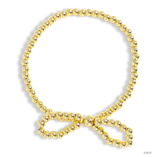 BOW BEADED BRACELET