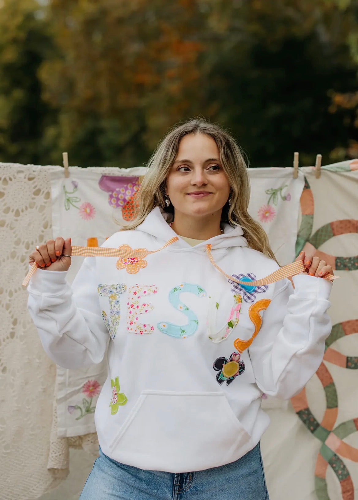 JESUS PATCHWORK HOODIE (PREORDER)