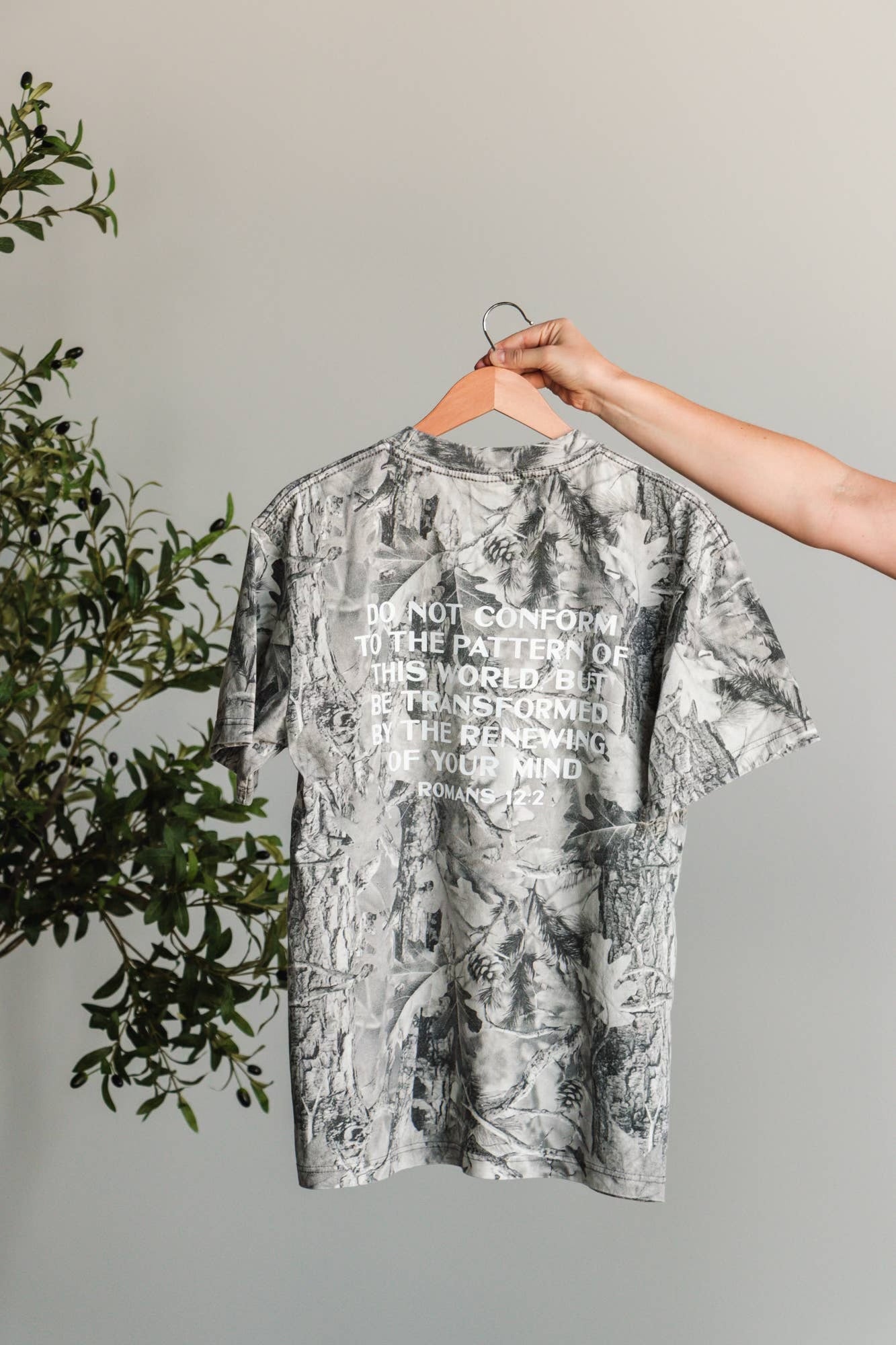 WORD OVER WORLD OVERSIZED CAMO TEE - preorder