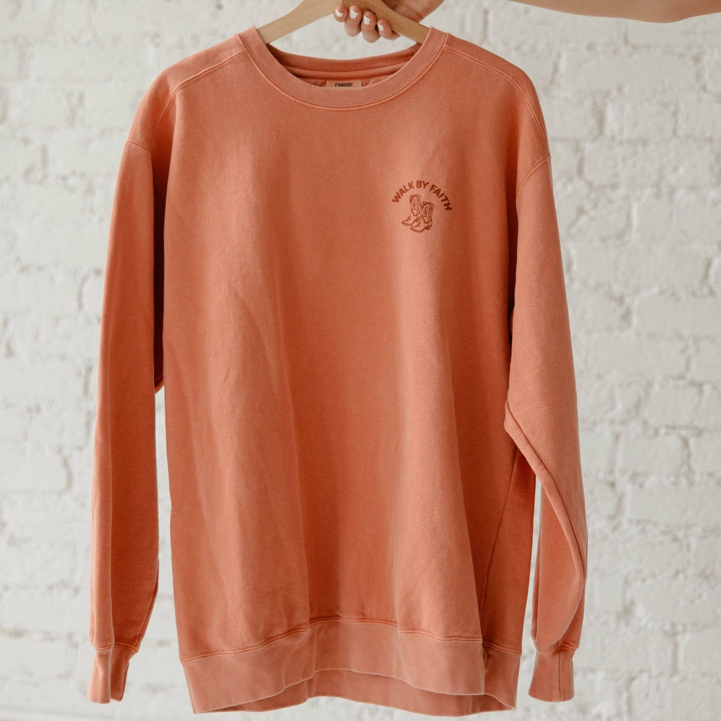 WALK BY FAITH CREWNECK