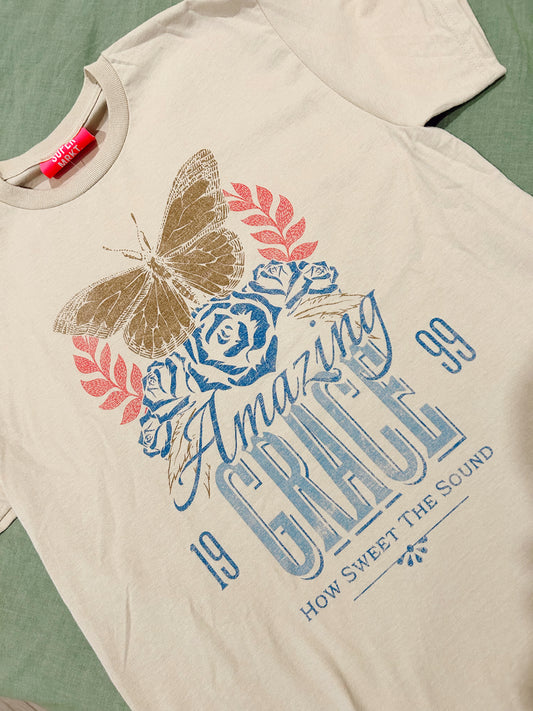 AMAZING GRACE 1999 OVERSIZED TEE