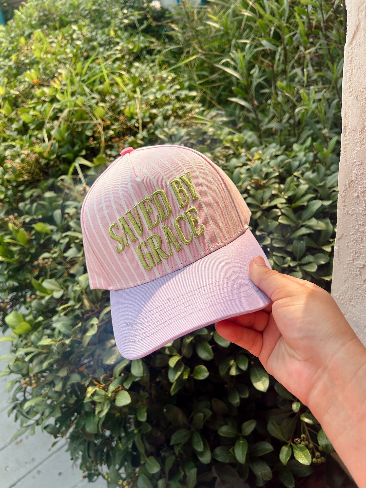 SAVED BY GRACE HAT