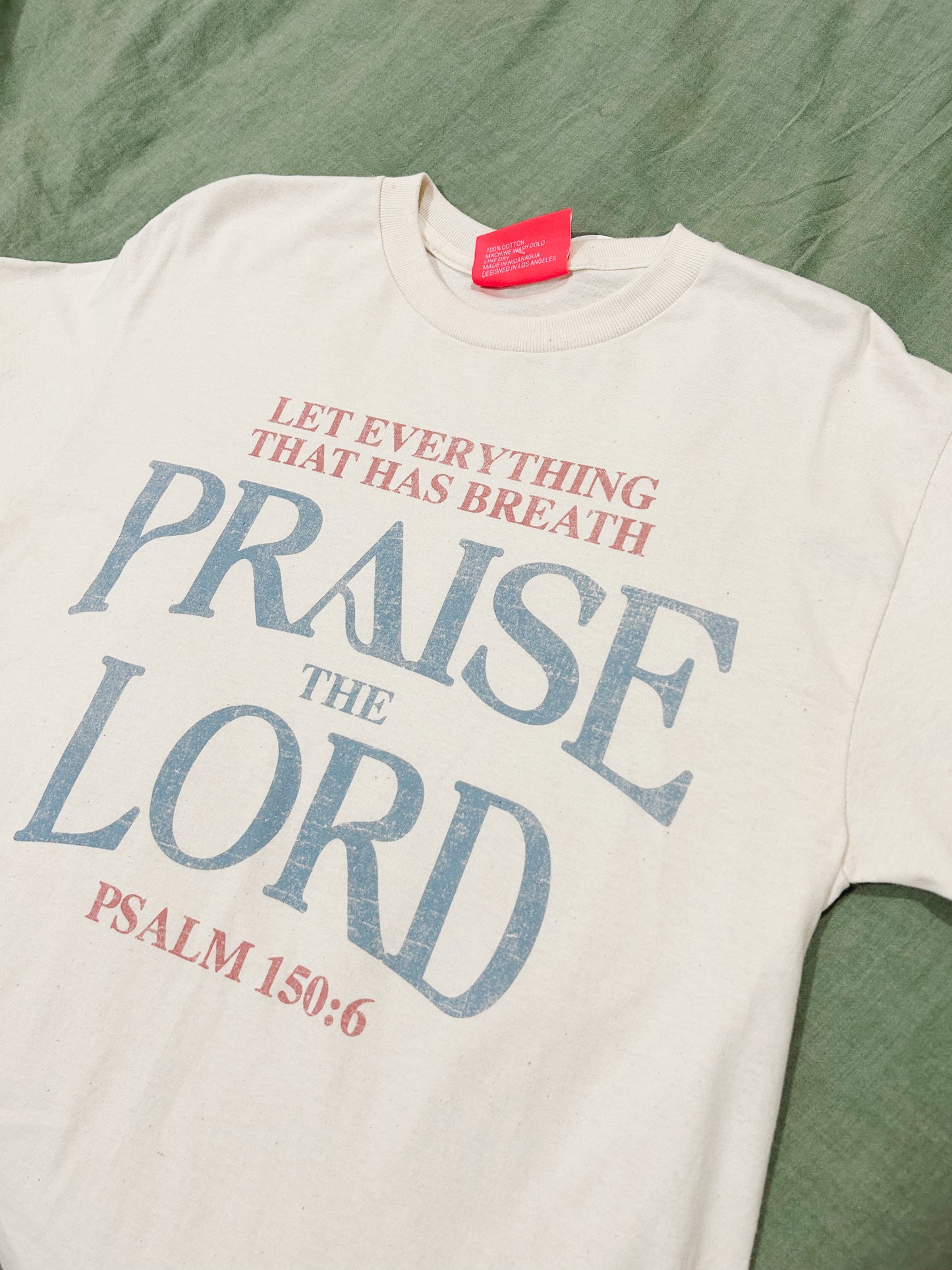 PRAISE OVERSIZED TEE