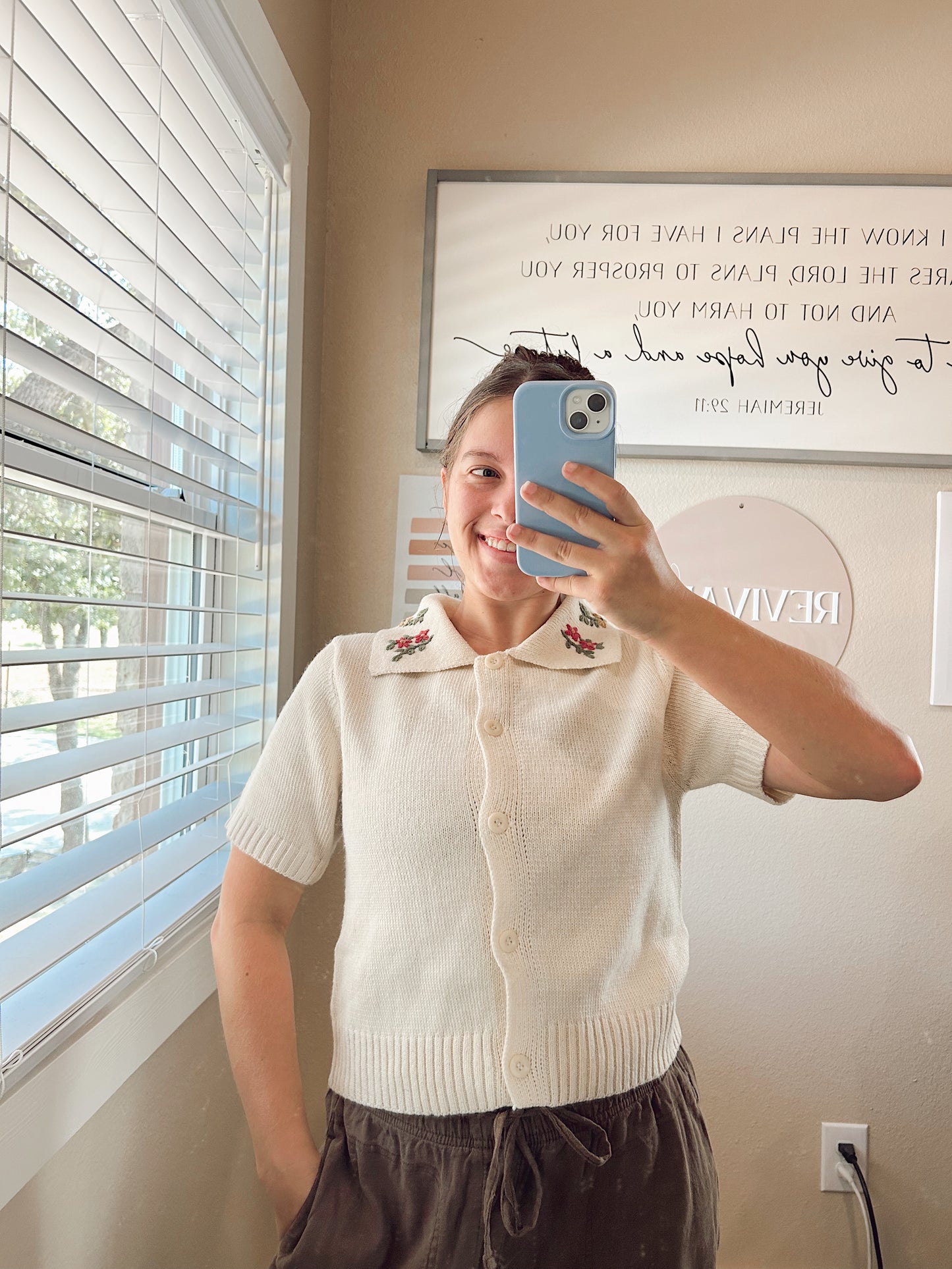 Emmy Floral Knit Top