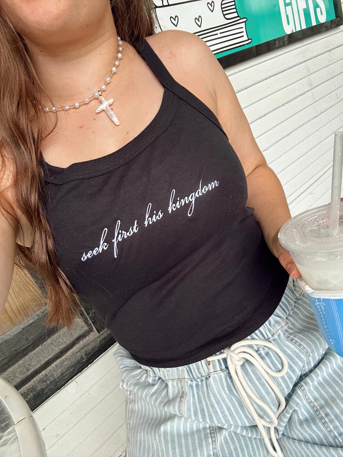 SEEK FIRST HIS KINGDOM TANK