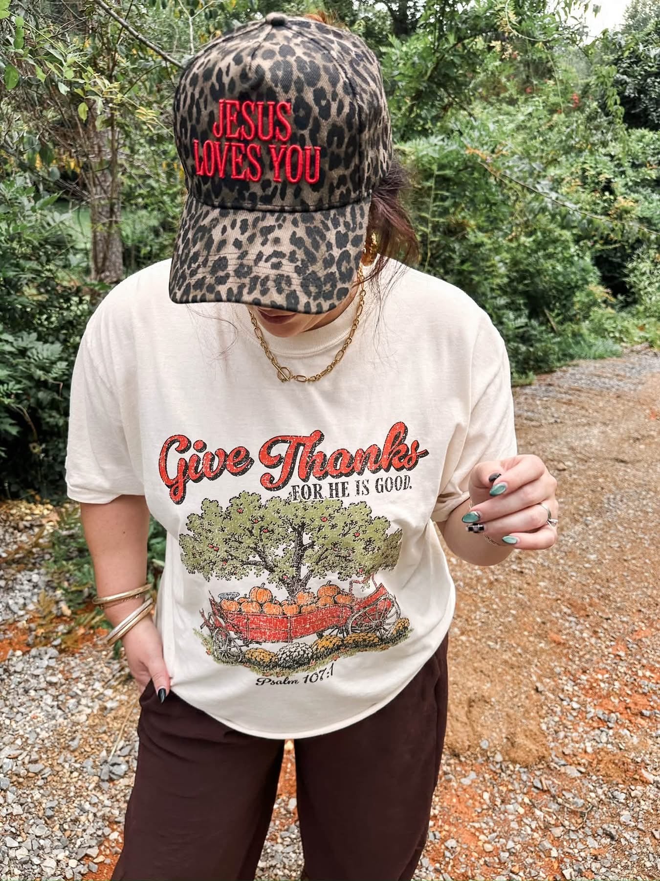 GIVE THANKS TEE (preorder)