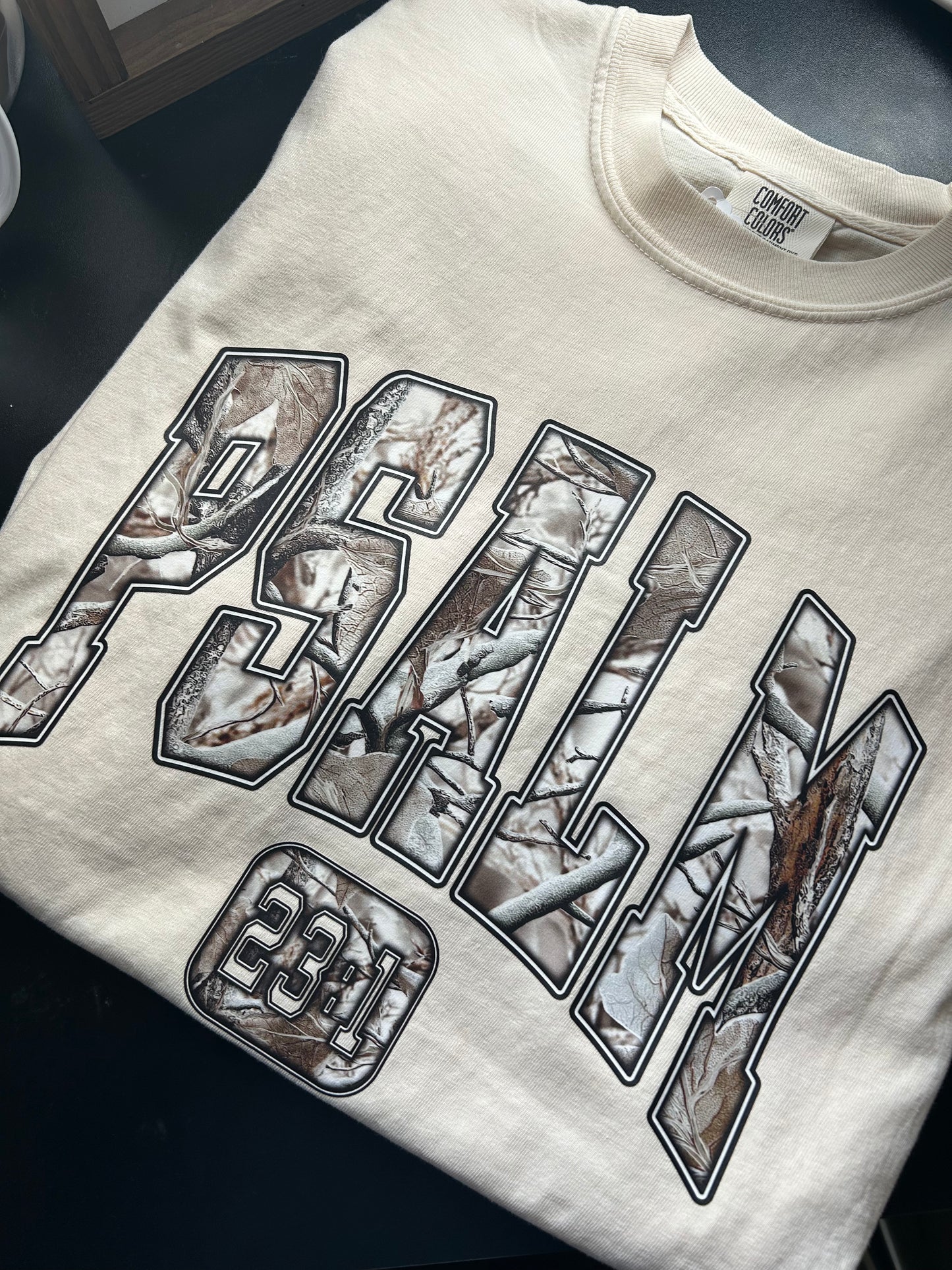 PSALM 23 CAMO TEE