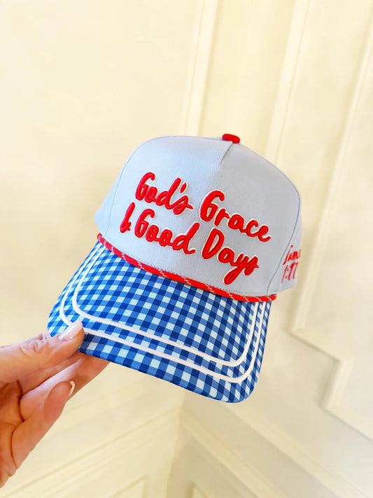 GOD'S GRACE & GOOD DAYS HAT (PREORDER)