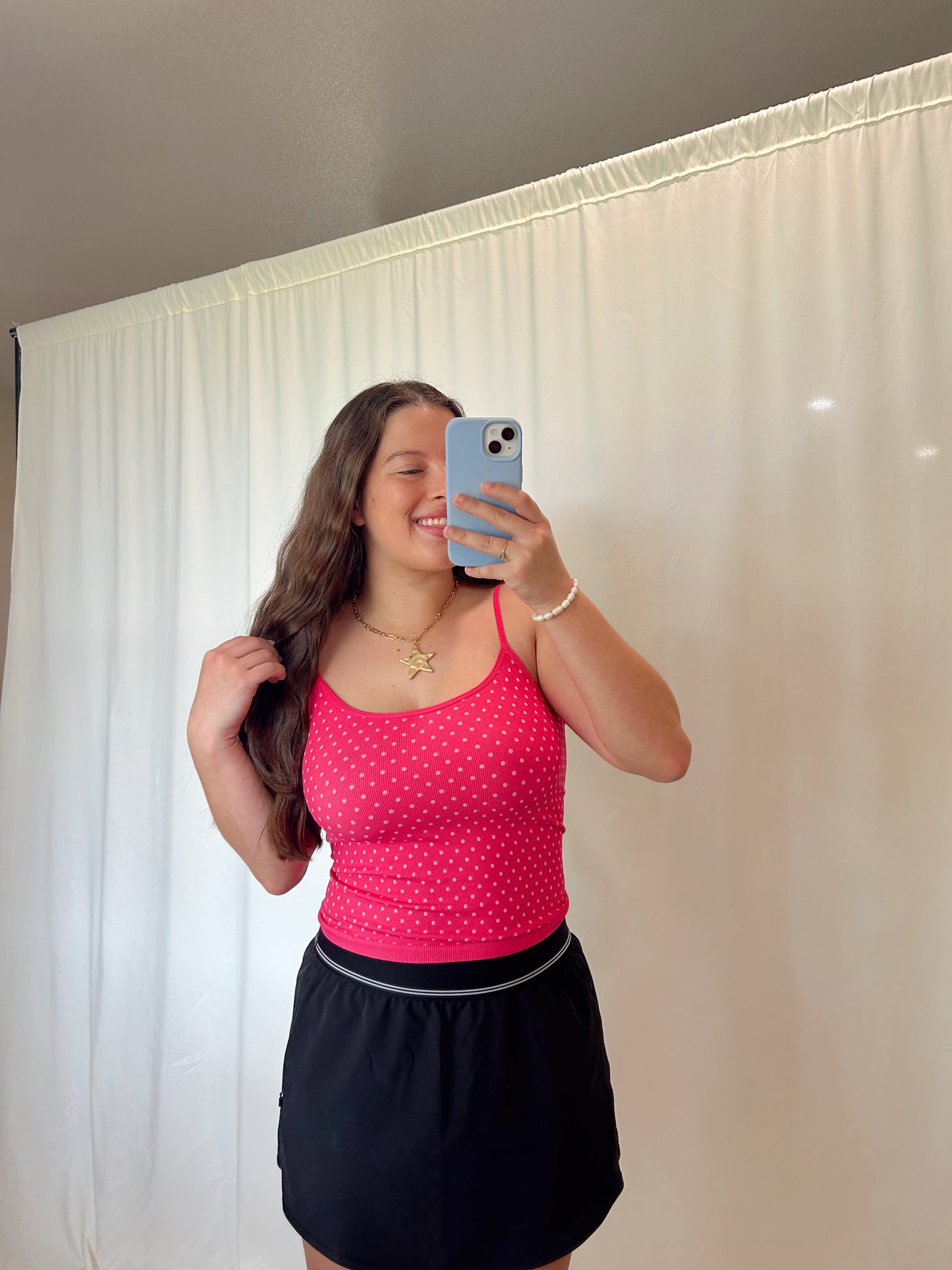 SUMMER BABY POLKA DOT CAMI TANK
