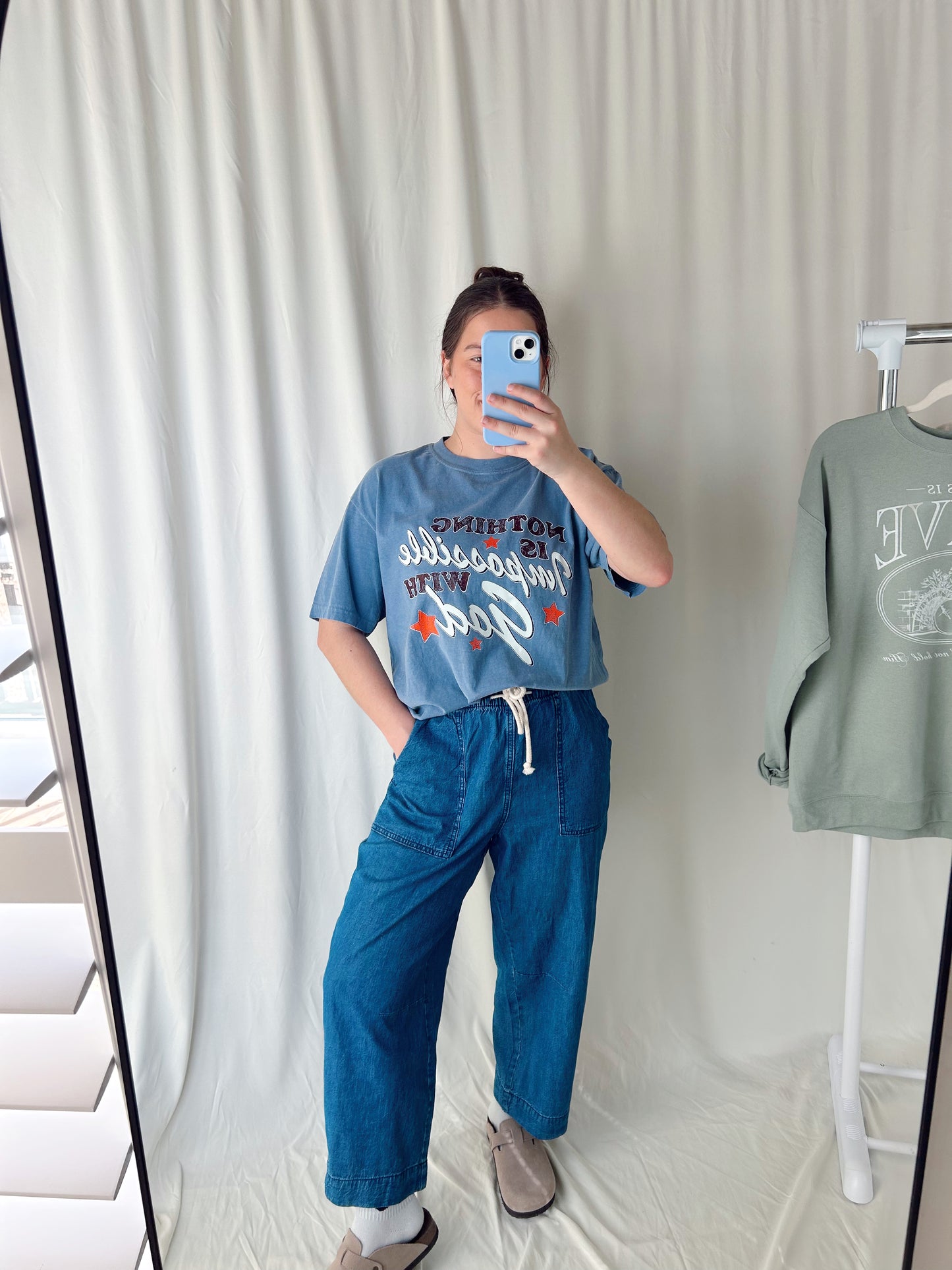 NOTHING IS IMPOSSIBLE WITH GOD TEE