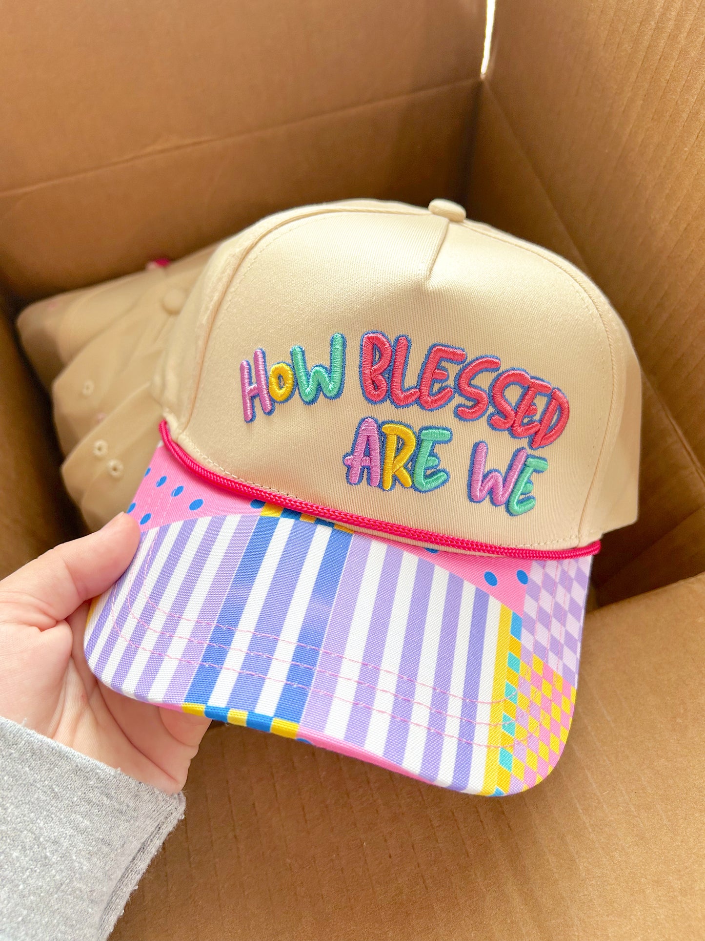 HOW BLESSED ARE WE HAT