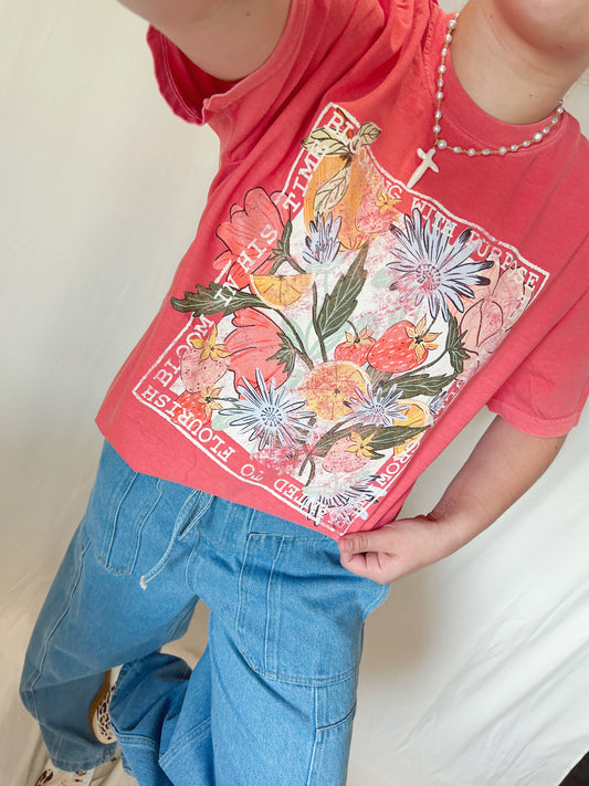 BLOOM WITH PURPOSE TEE