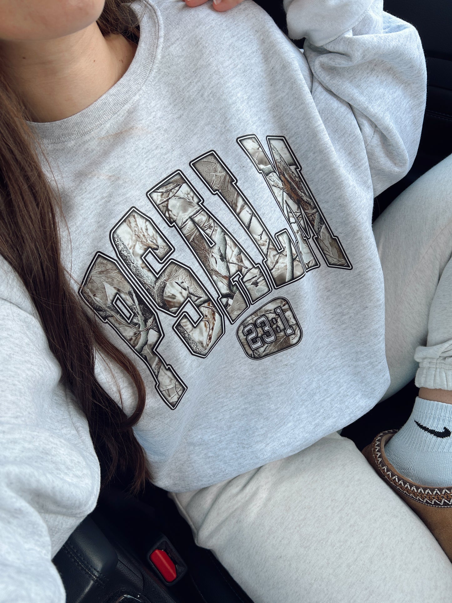 (PREORDER) PSALM 23:1 CAMO SWEATSHIRT