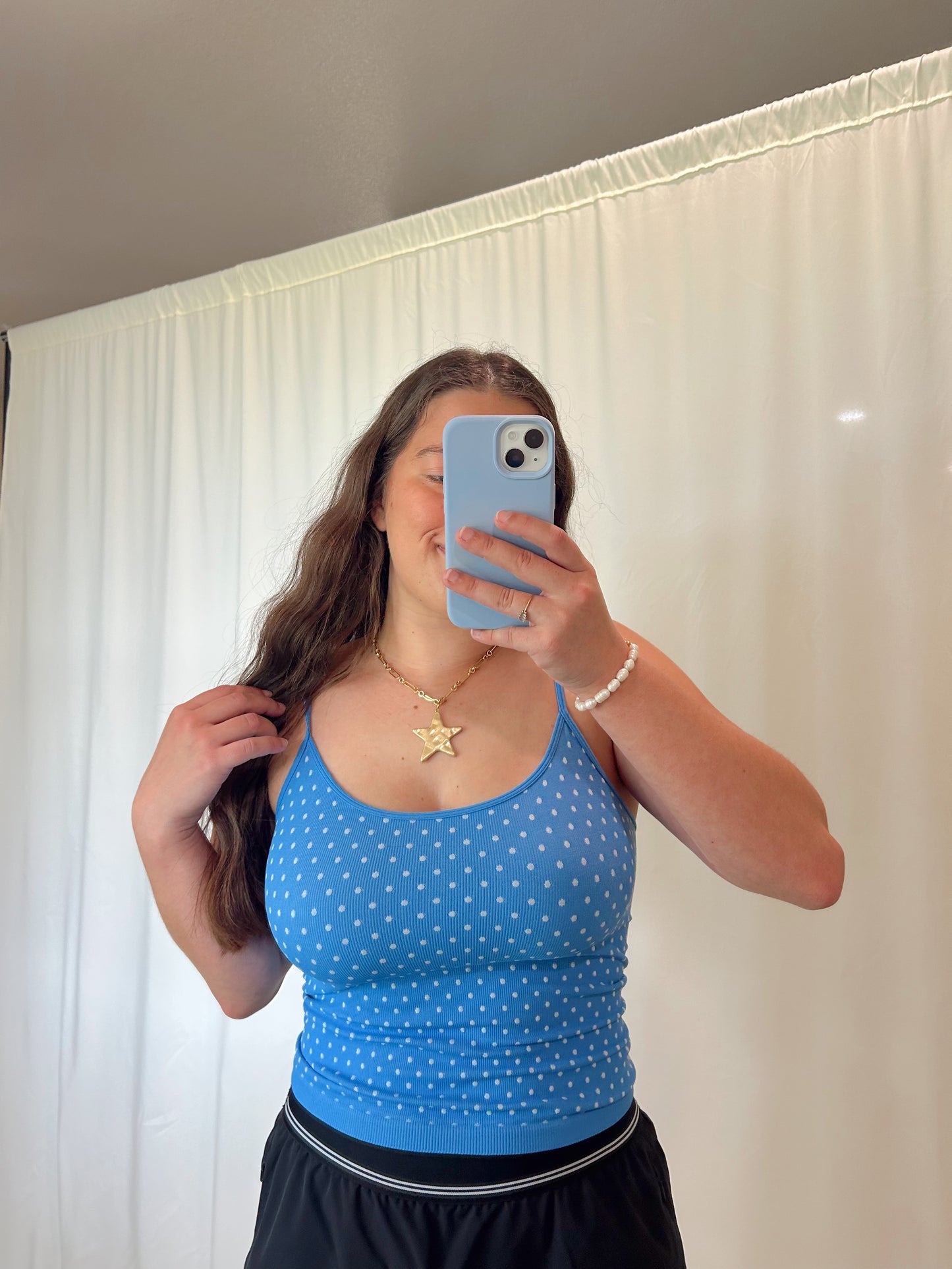 SUMMER BABY POLKA DOT CAMI TANK