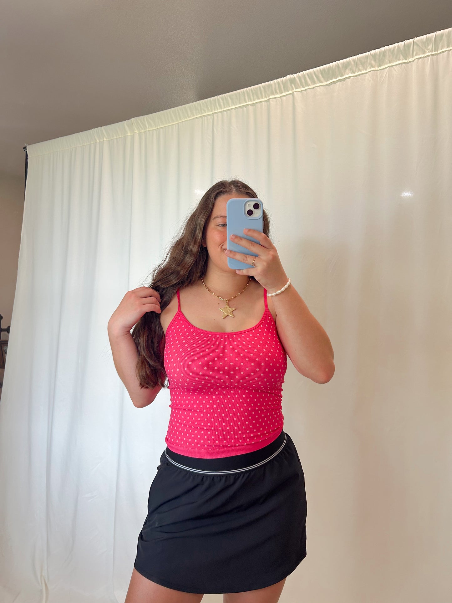 SUMMER BABY POLKA DOT CAMI TANK