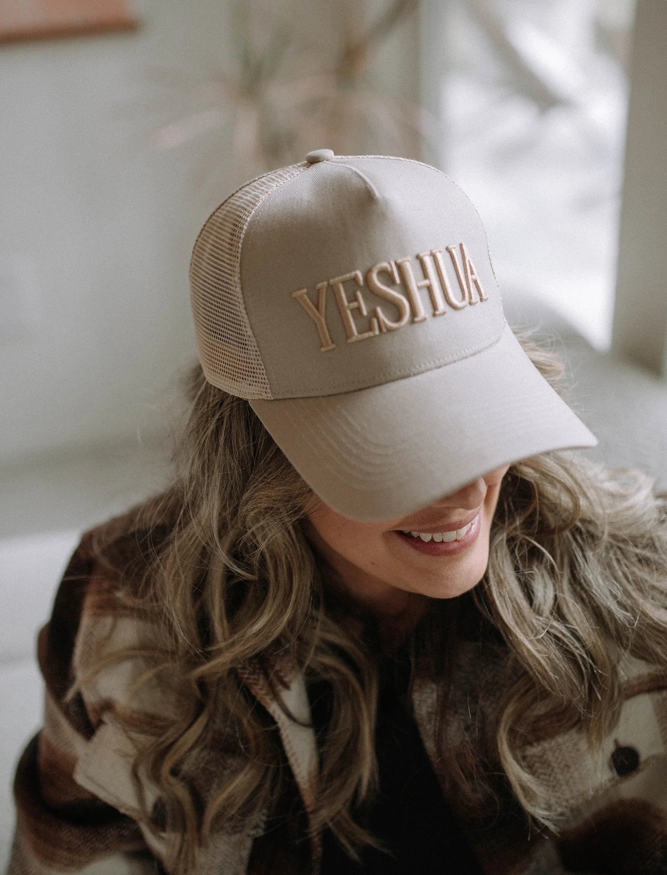 YESHUA EMBROIDERED HAT