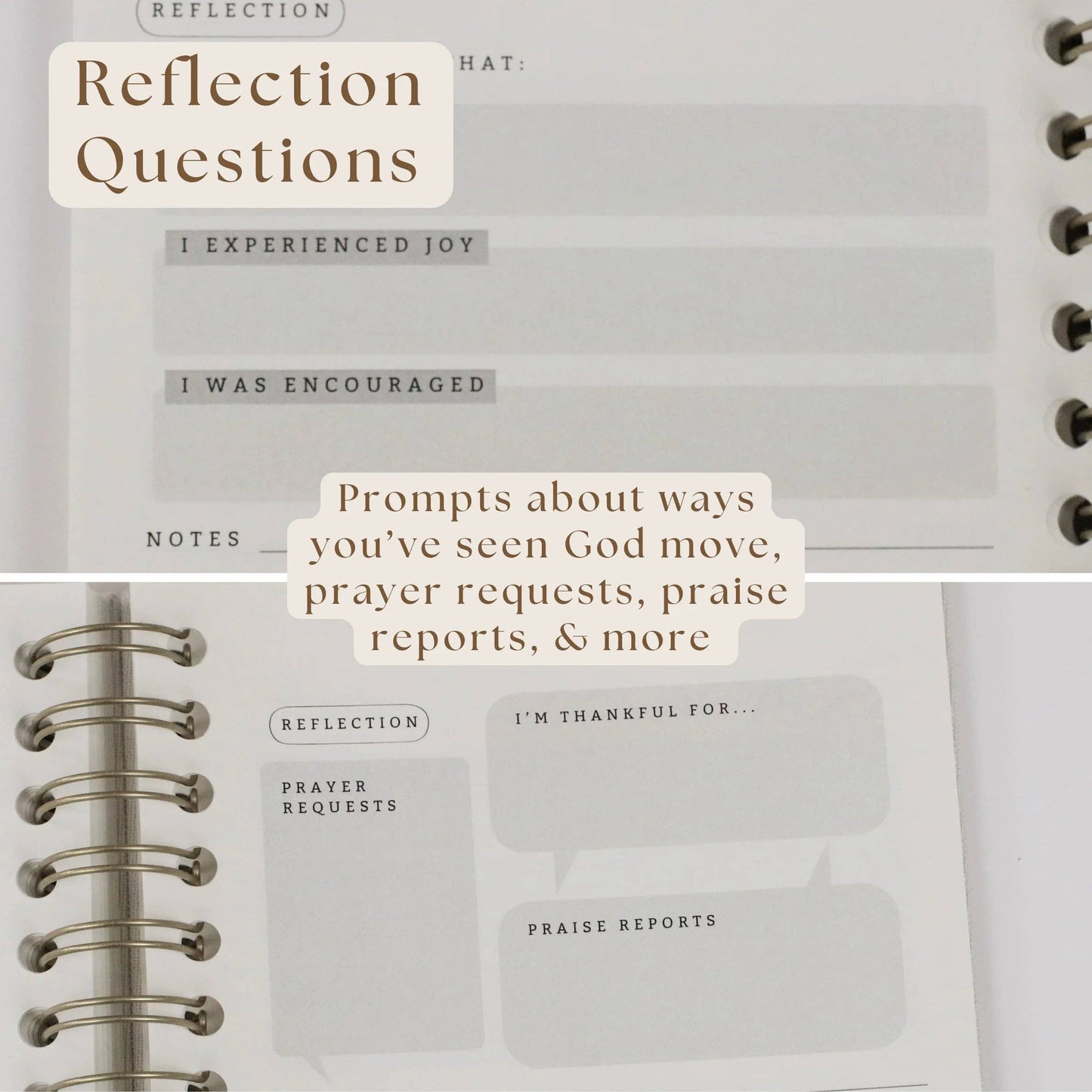 BIBLE NOTES & REFLECTION JOURNAL