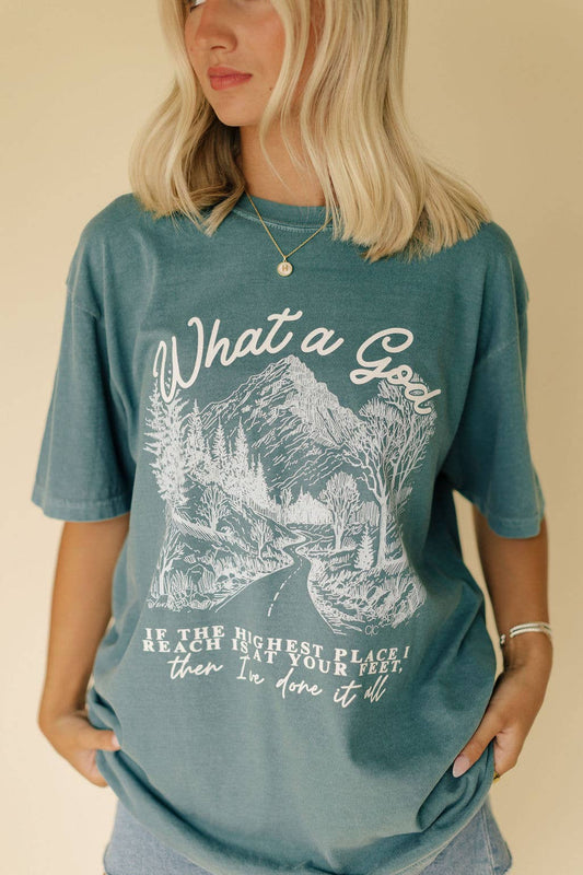 WHAT A GOD TEE - Preorder