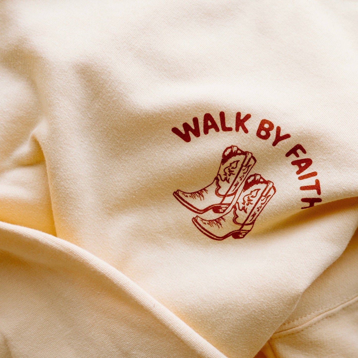 WALK BY FAITH CREWNECK
